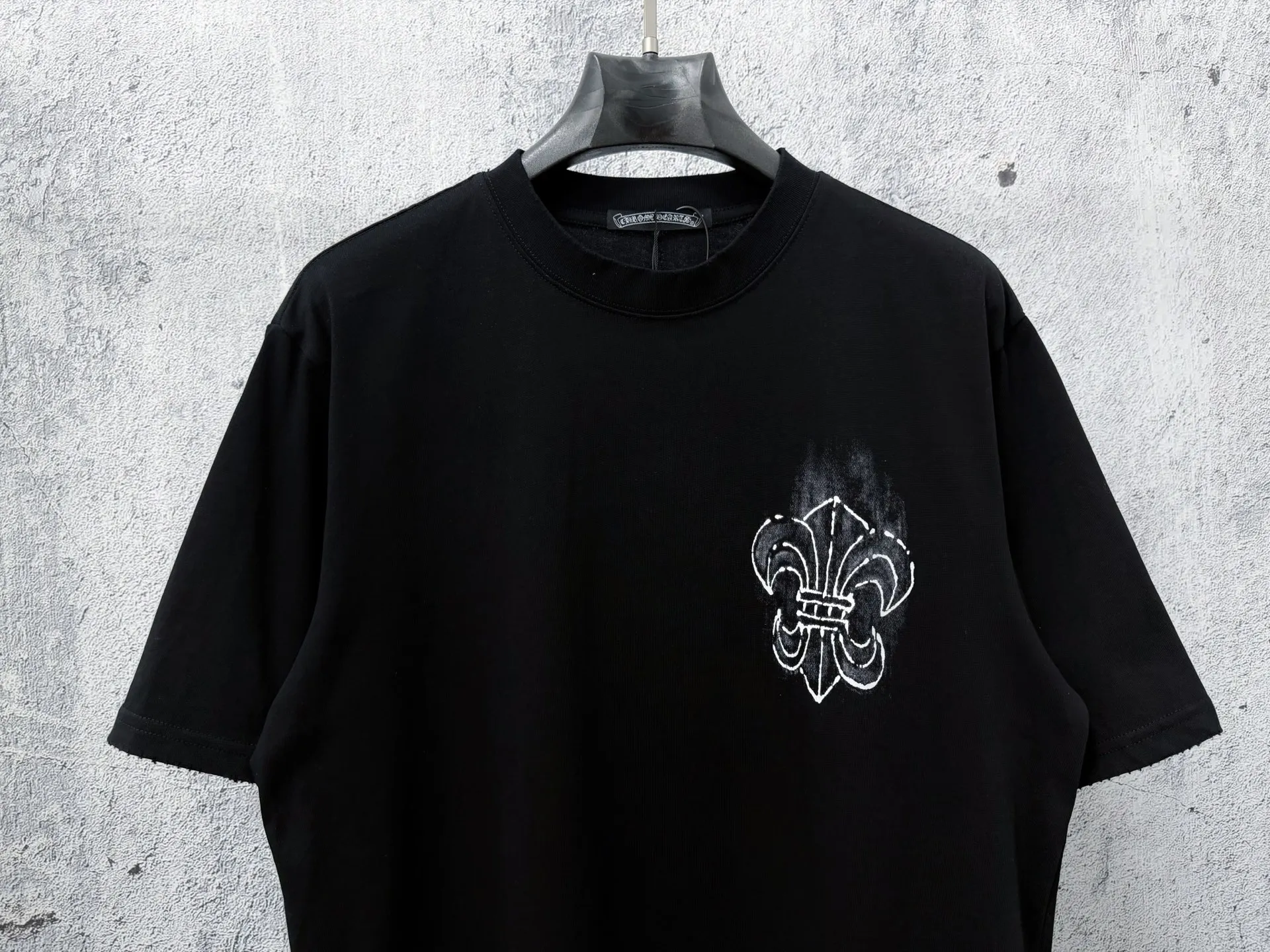 【Chrome Hearts】 26ss Same Style T Versatile : Black White Size：S-XL
